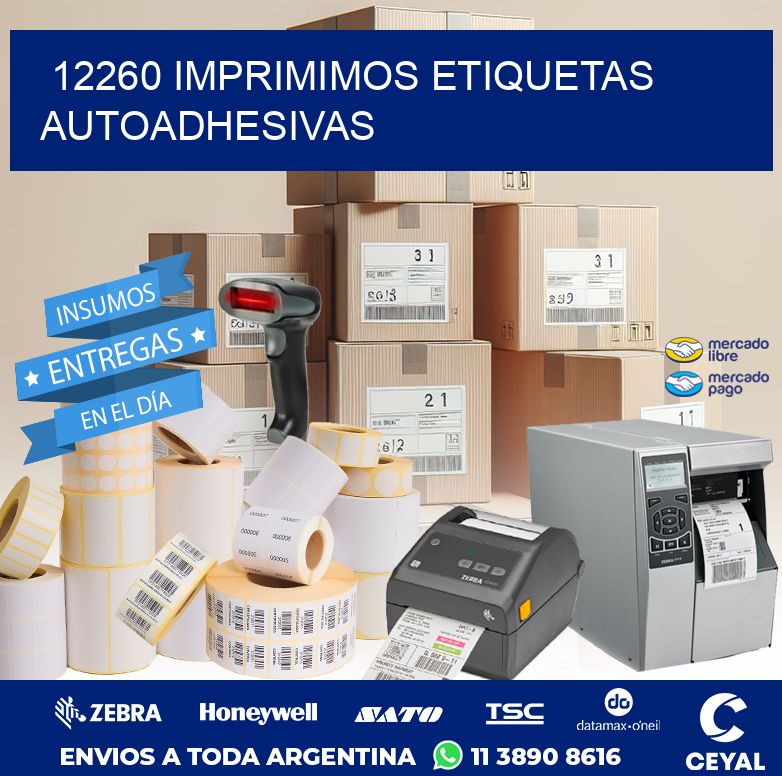 12260 IMPRIMIMOS ETIQUETAS AUTOADHESIVAS