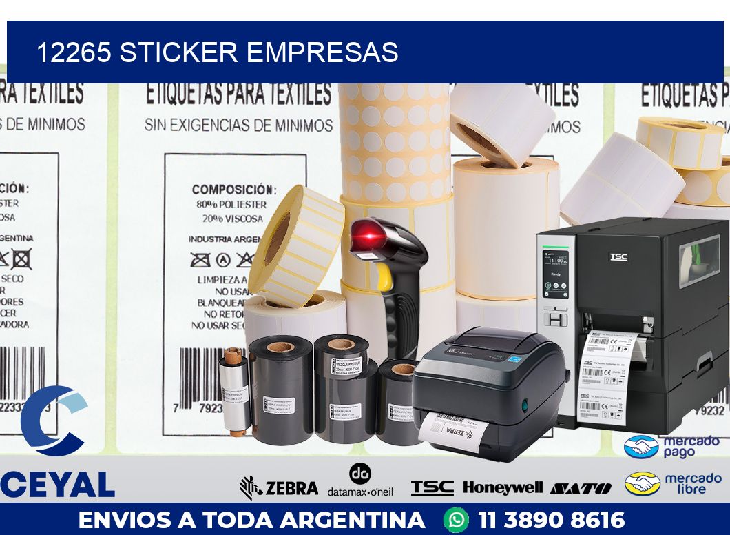 12265 STICKER EMPRESAS