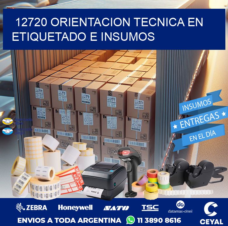 12720 ORIENTACION TECNICA EN ETIQUETADO E INSUMOS