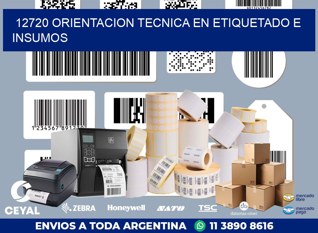 12720 ORIENTACION TECNICA EN ETIQUETADO E INSUMOS