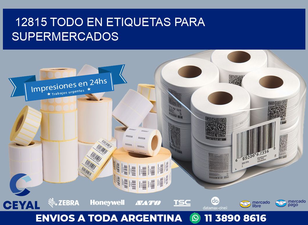 12815 TODO EN ETIQUETAS PARA SUPERMERCADOS