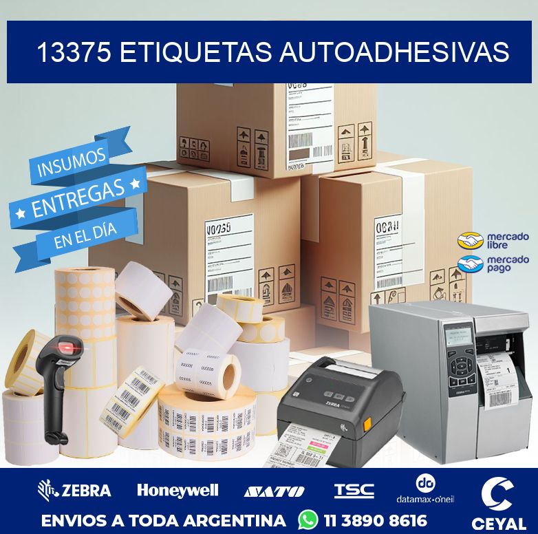 13375 ETIQUETAS AUTOADHESIVAS