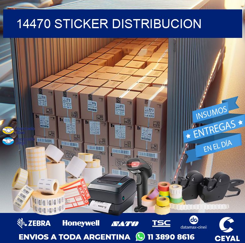 14470 STICKER DISTRIBUCION