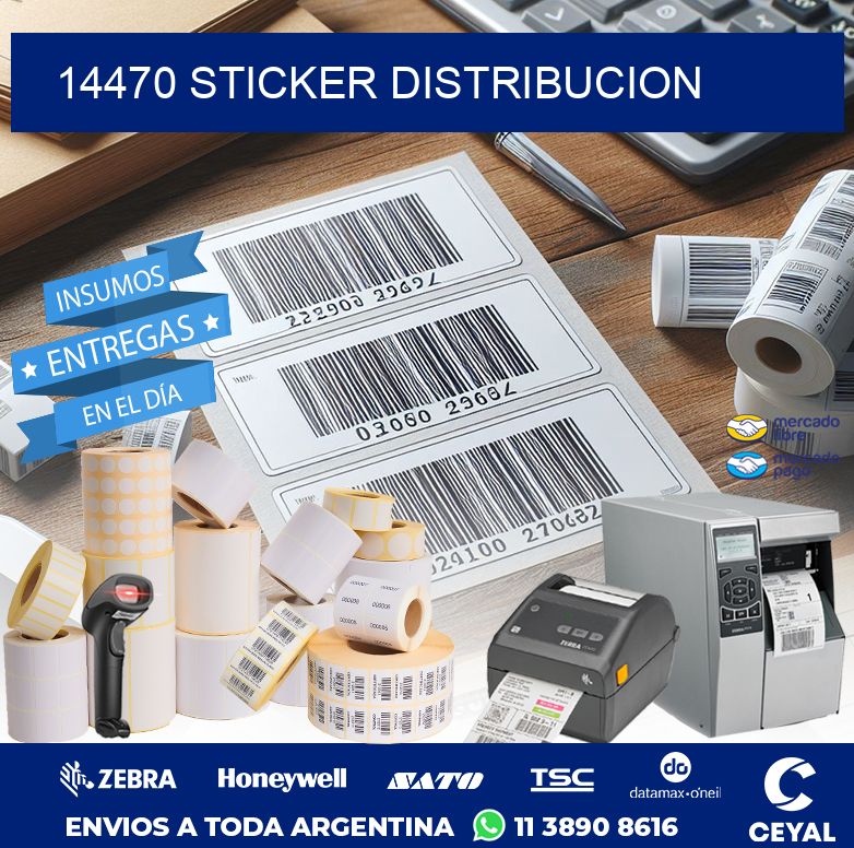 14470 STICKER DISTRIBUCION