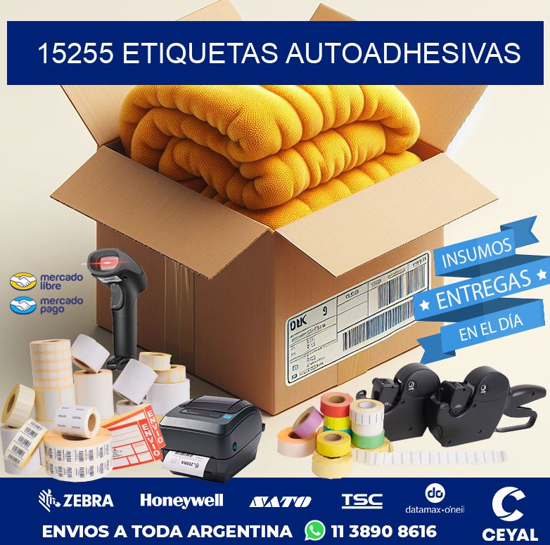 15255 ETIQUETAS AUTOADHESIVAS