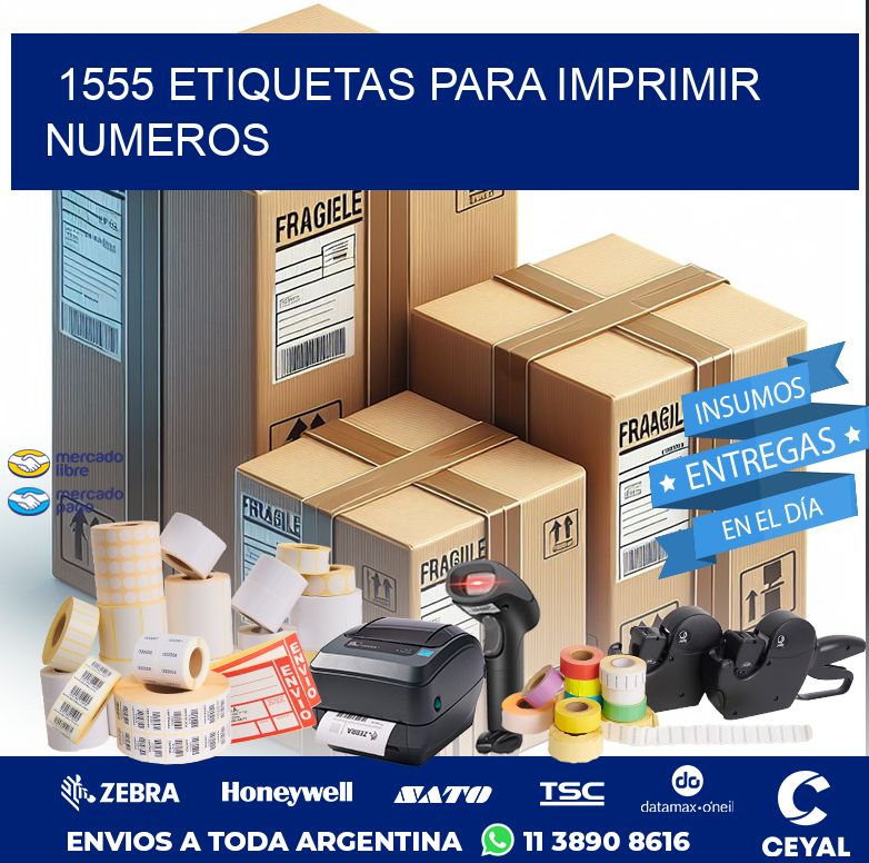 1555 ETIQUETAS PARA IMPRIMIR NUMEROS