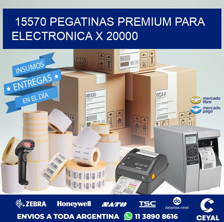 15570 PEGATINAS PREMIUM PARA ELECTRONICA X 20000