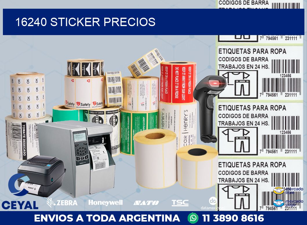 16240 STICKER PRECIOS