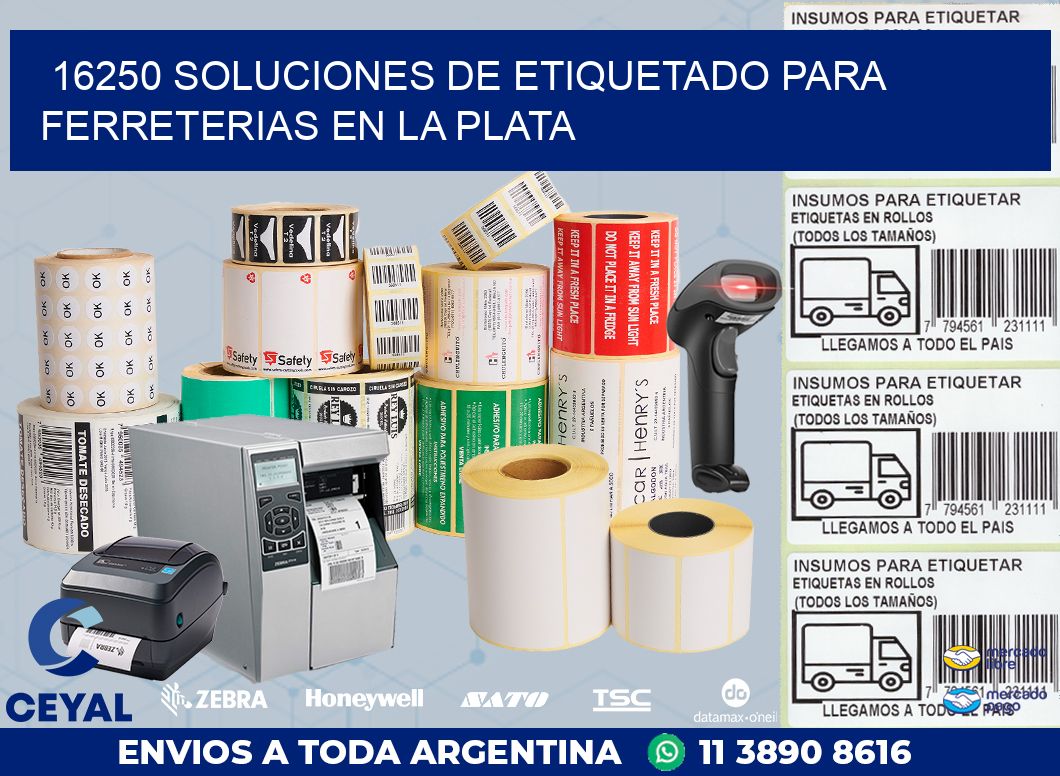 16250 SOLUCIONES DE ETIQUETADO PARA FERRETERIAS EN LA PLATA