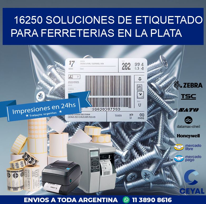16250 SOLUCIONES DE ETIQUETADO PARA FERRETERIAS EN LA PLATA