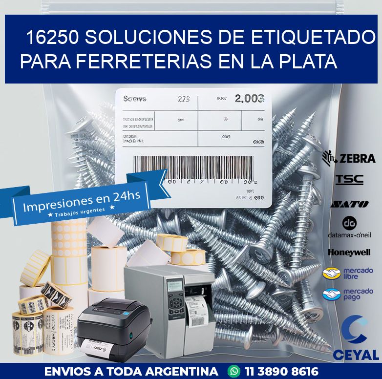 16250 SOLUCIONES DE ETIQUETADO PARA FERRETERIAS EN LA PLATA