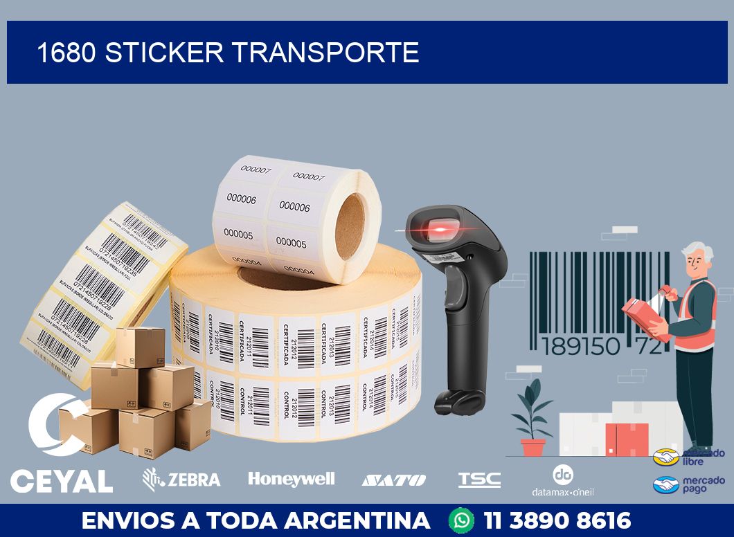 1680 STICKER TRANSPORTE