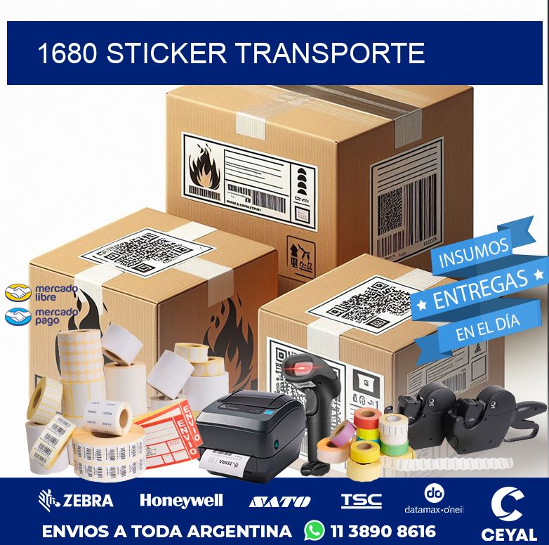 1680 STICKER TRANSPORTE