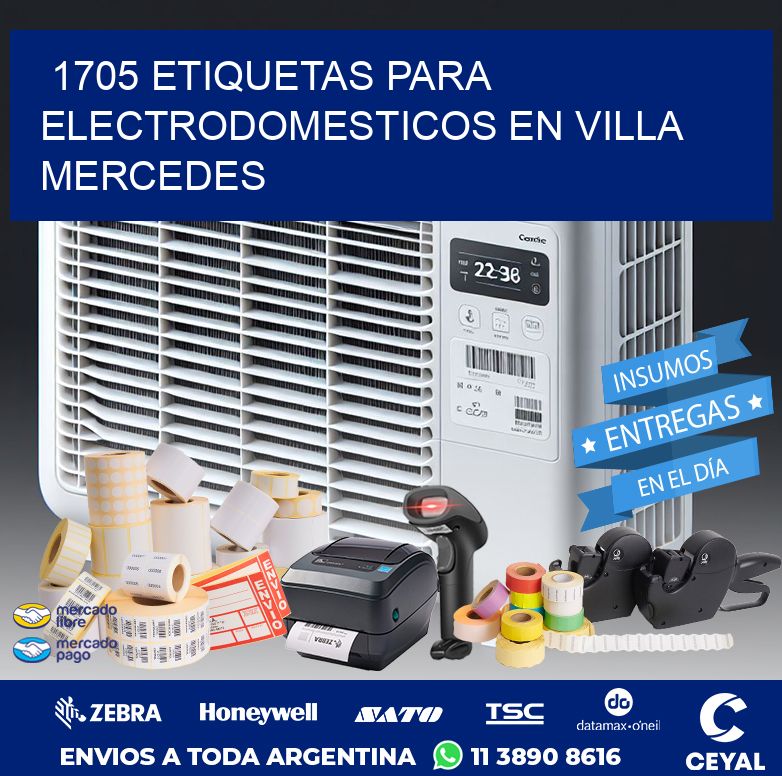 1705 ETIQUETAS PARA ELECTRODOMESTICOS EN VILLA MERCEDES