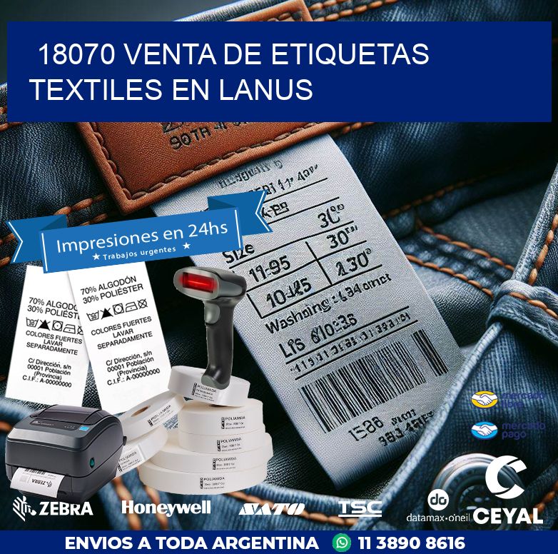 18070 VENTA DE ETIQUETAS TEXTILES EN LANUS