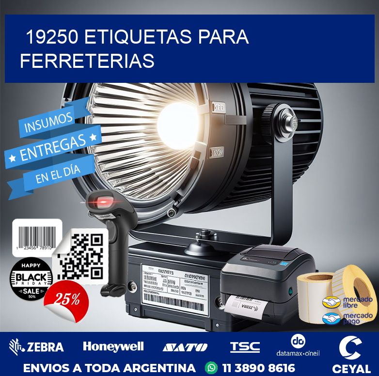 19250 ETIQUETAS PARA FERRETERIAS