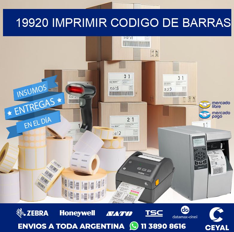 19920 IMPRIMIR CODIGO DE BARRAS