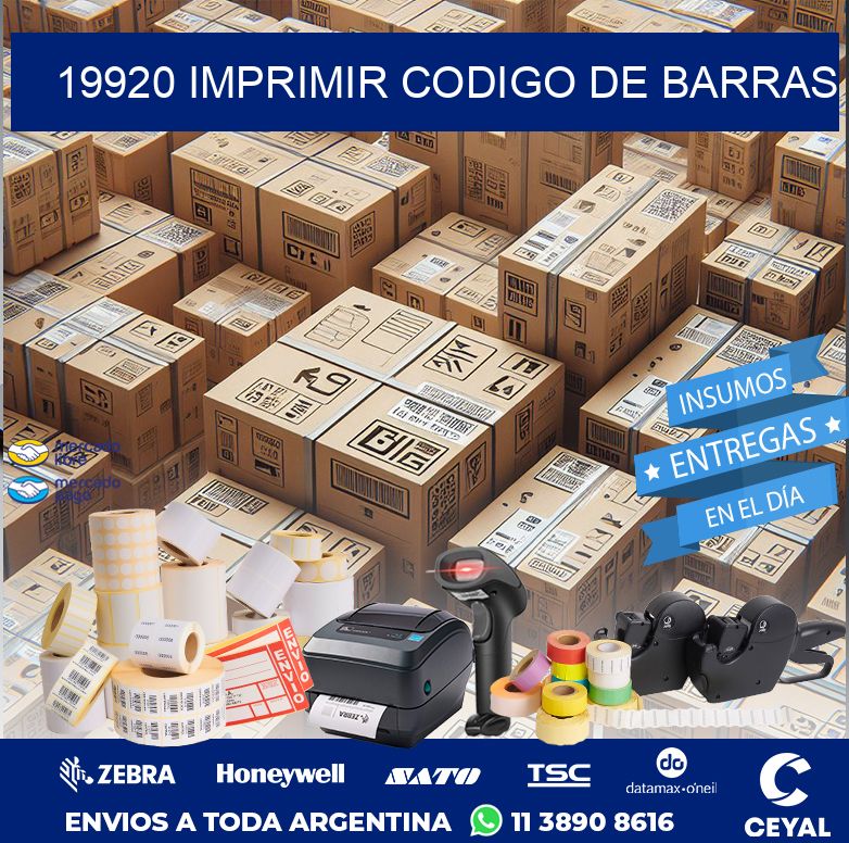 19920 IMPRIMIR CODIGO DE BARRAS