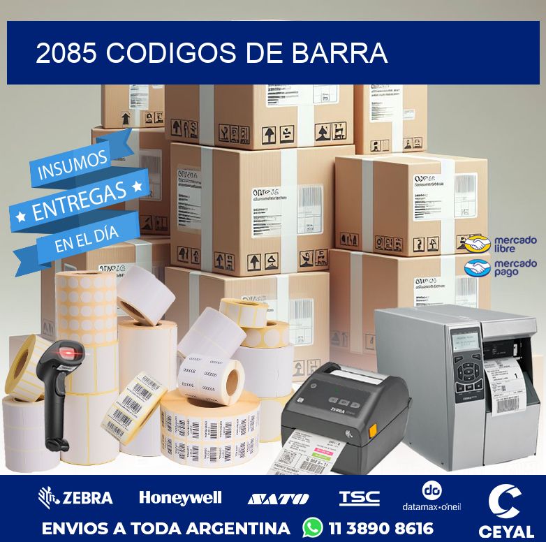 2085 CODIGOS DE BARRA