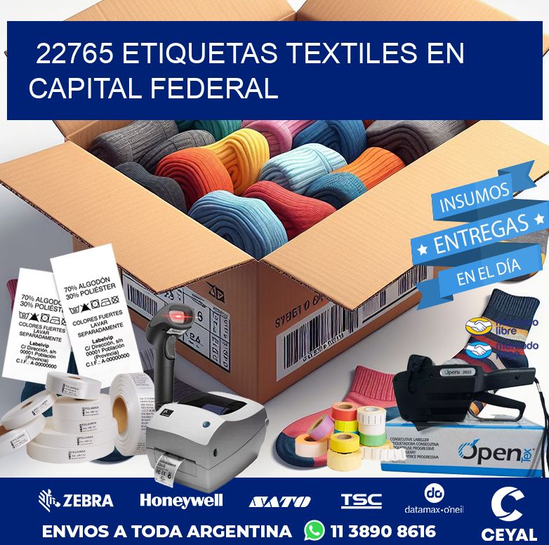 22765 ETIQUETAS TEXTILES EN CAPITAL FEDERAL