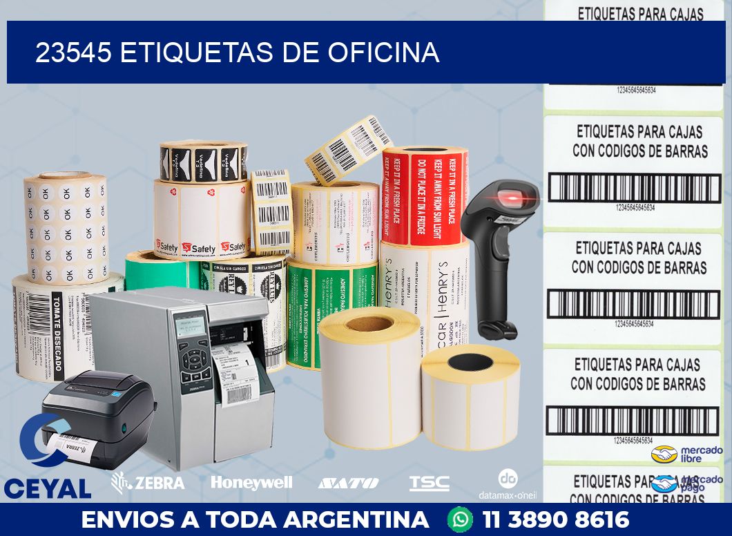 23545 ETIQUETAS DE OFICINA