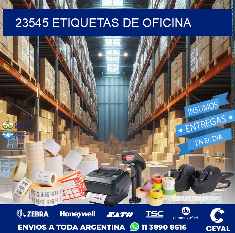 23545 ETIQUETAS DE OFICINA