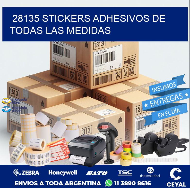 28135 STICKERS ADHESIVOS DE TODAS LAS MEDIDAS