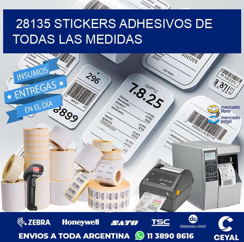 28135 STICKERS ADHESIVOS DE TODAS LAS MEDIDAS