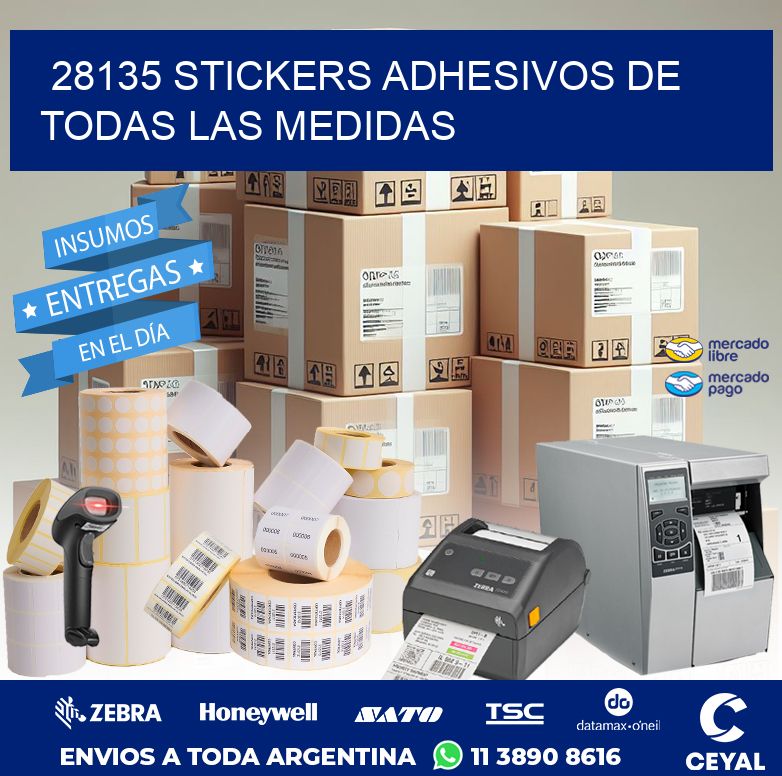 28135 STICKERS ADHESIVOS DE TODAS LAS MEDIDAS