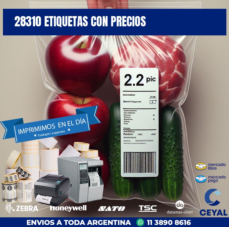 28310 ETIQUETAS CON PRECIOS