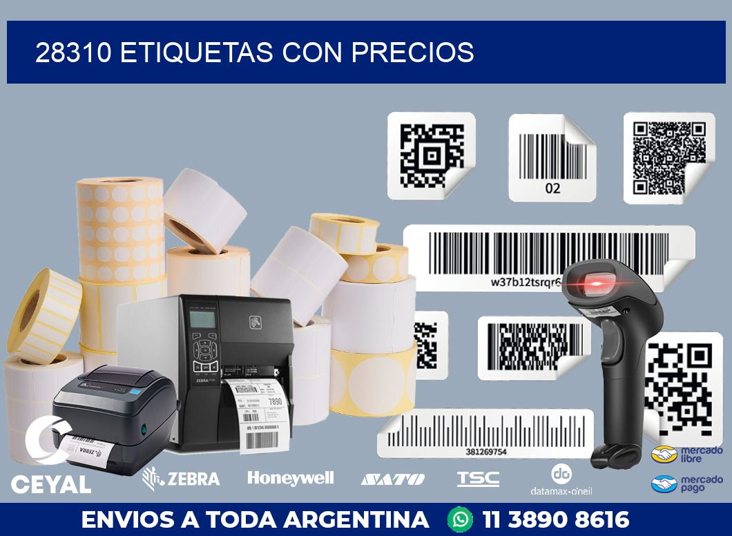 28310 ETIQUETAS CON PRECIOS