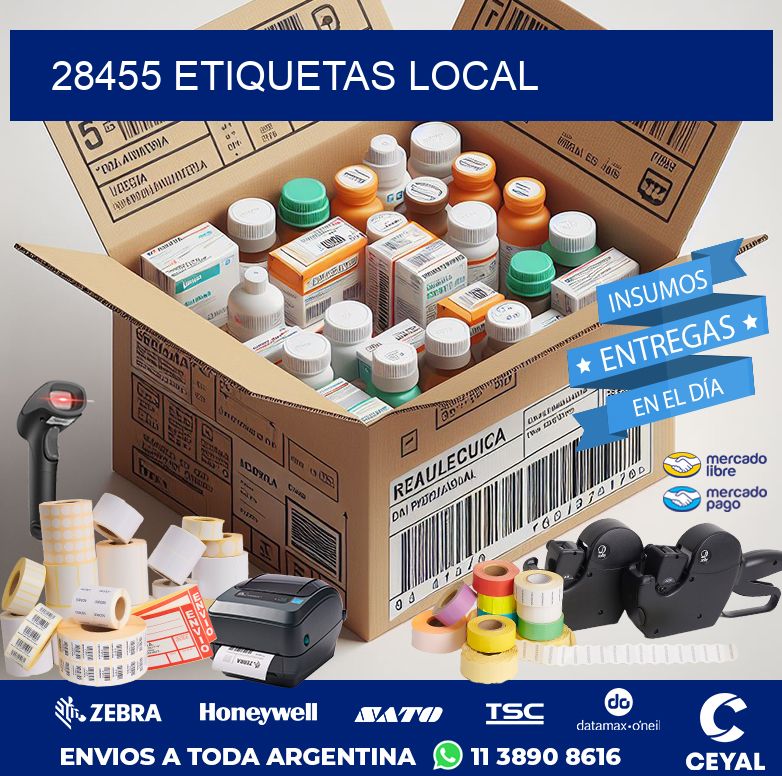 28455 ETIQUETAS LOCAL