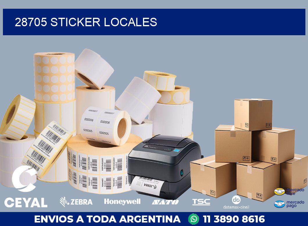 28705 STICKER LOCALES