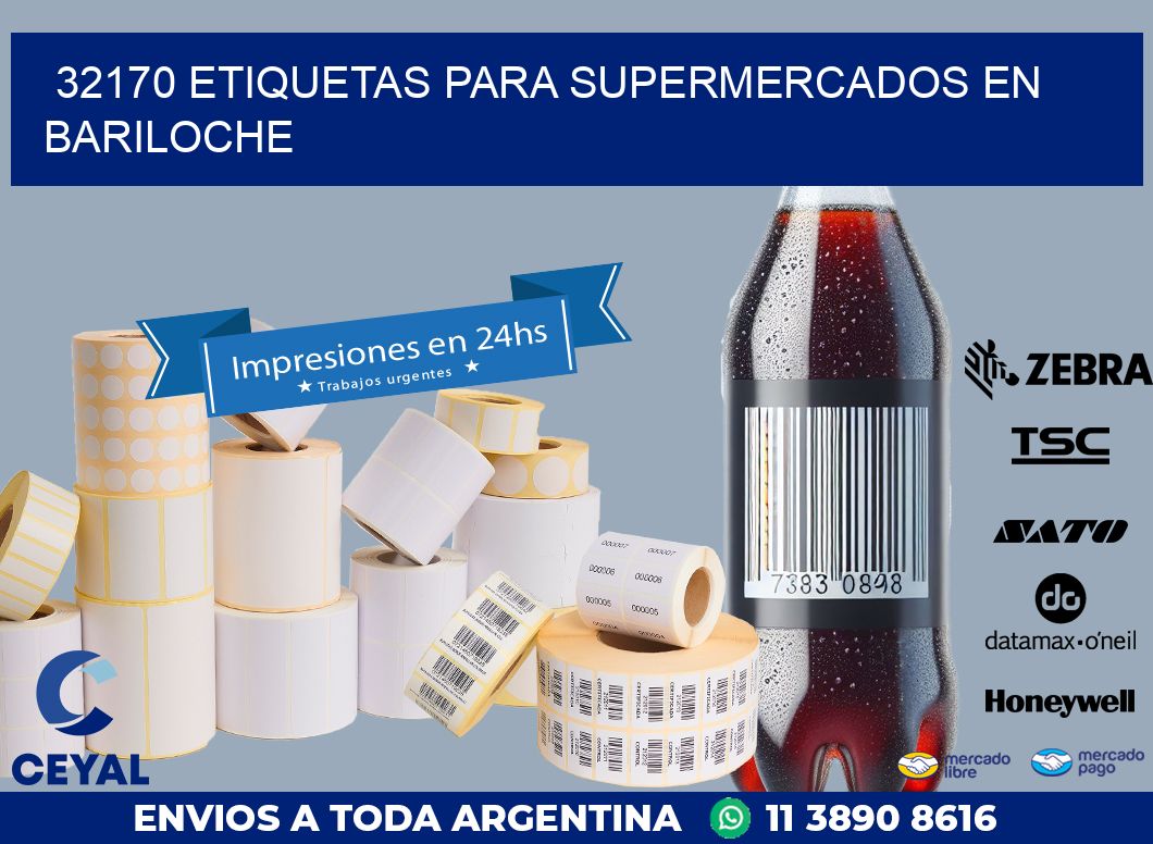 32170 ETIQUETAS PARA SUPERMERCADOS EN BARILOCHE