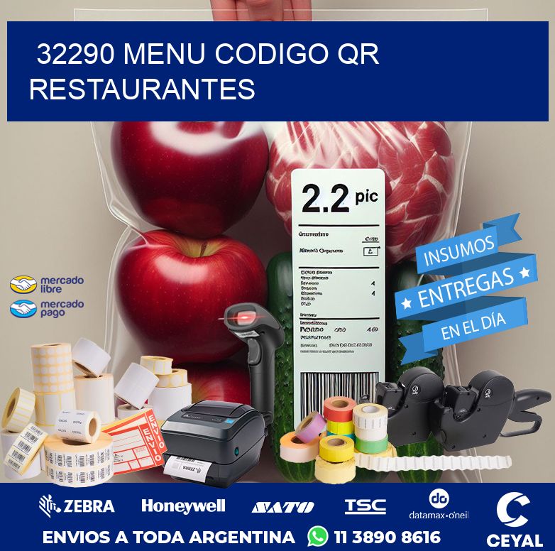 32290 MENU CODIGO QR RESTAURANTES