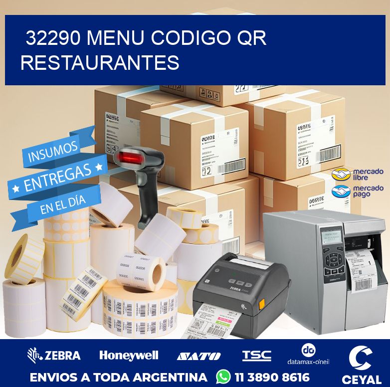 32290 MENU CODIGO QR RESTAURANTES