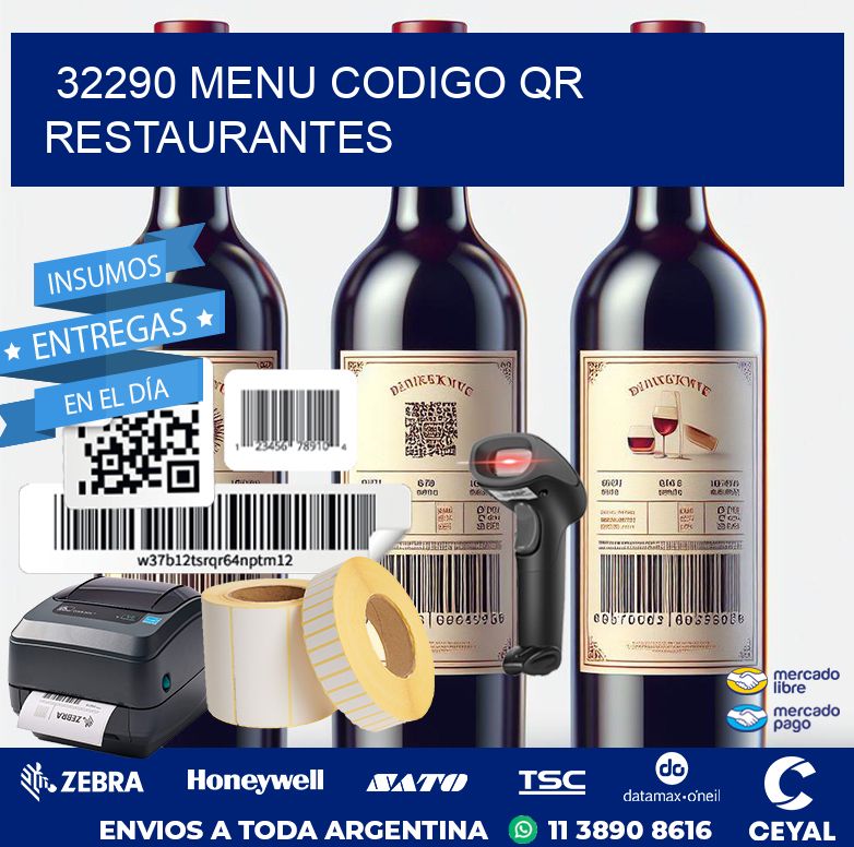 32290 MENU CODIGO QR RESTAURANTES