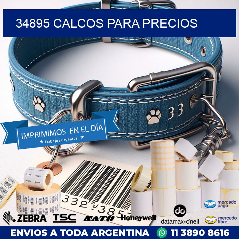 34895 CALCOS PARA PRECIOS