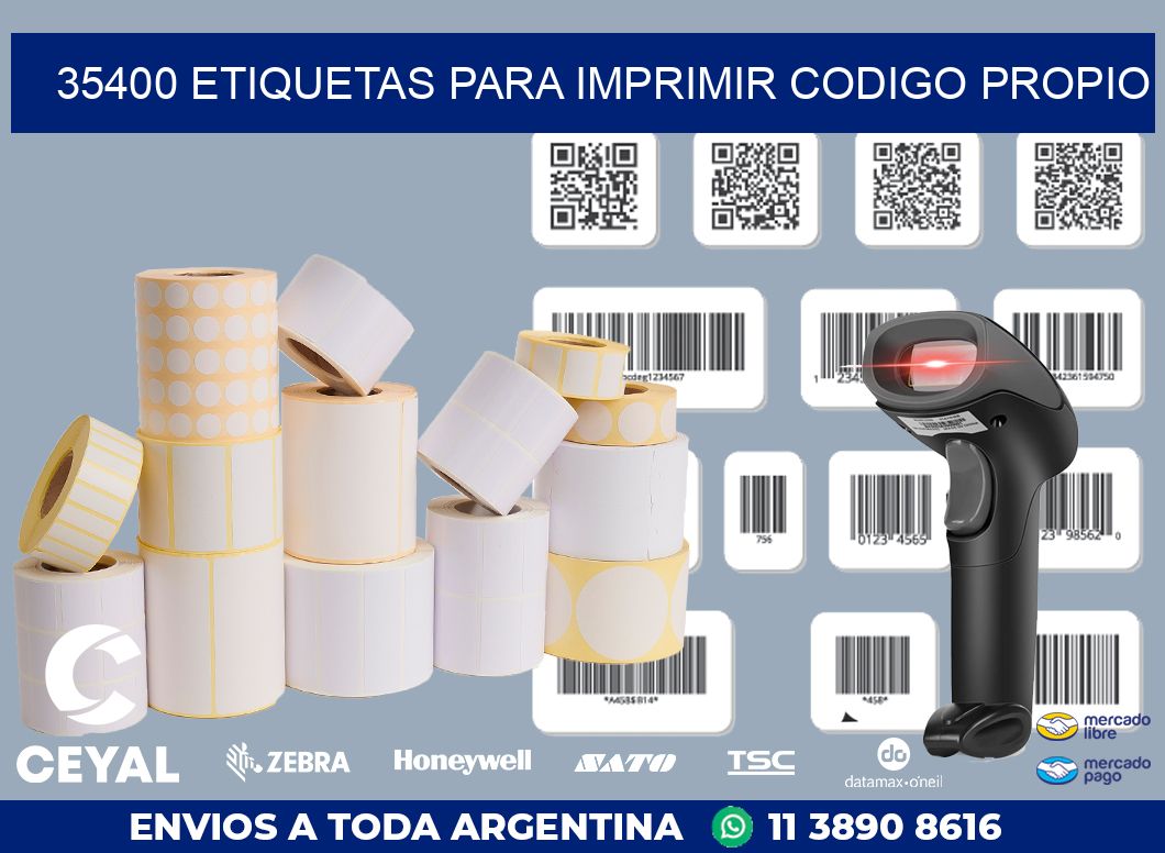35400 ETIQUETAS PARA IMPRIMIR CODIGO PROPIO