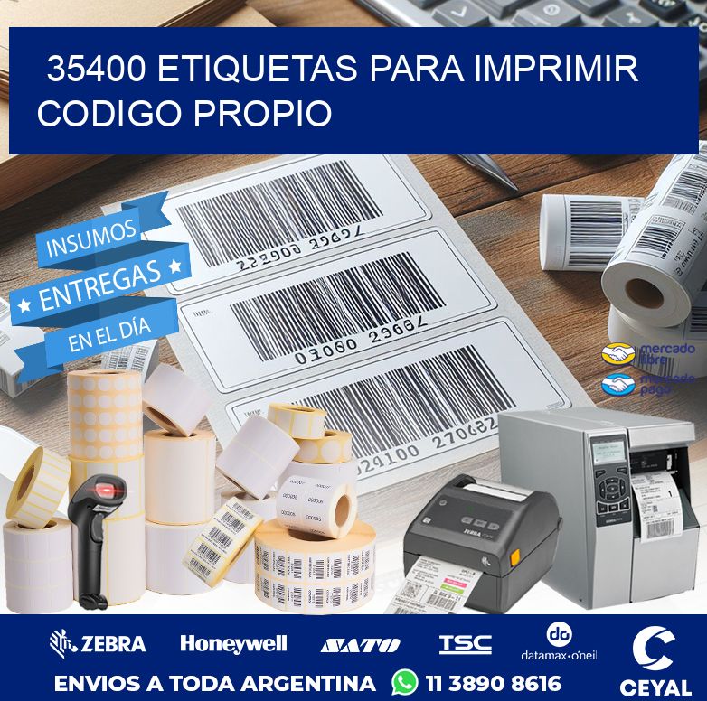35400 ETIQUETAS PARA IMPRIMIR CODIGO PROPIO