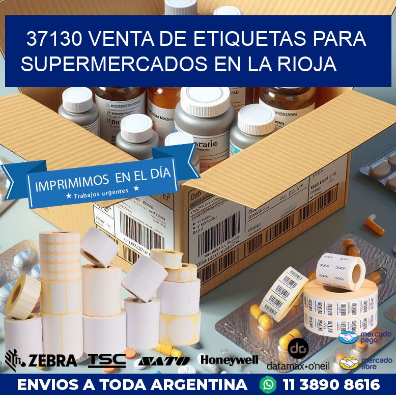 37130 VENTA DE ETIQUETAS PARA SUPERMERCADOS EN LA RIOJA