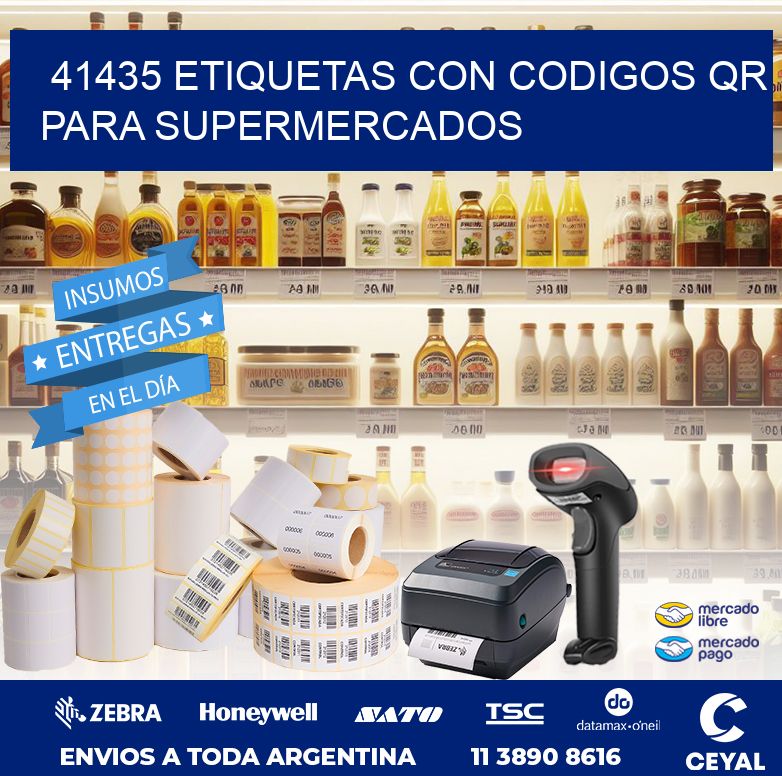 41435 ETIQUETAS CON CODIGOS QR PARA SUPERMERCADOS