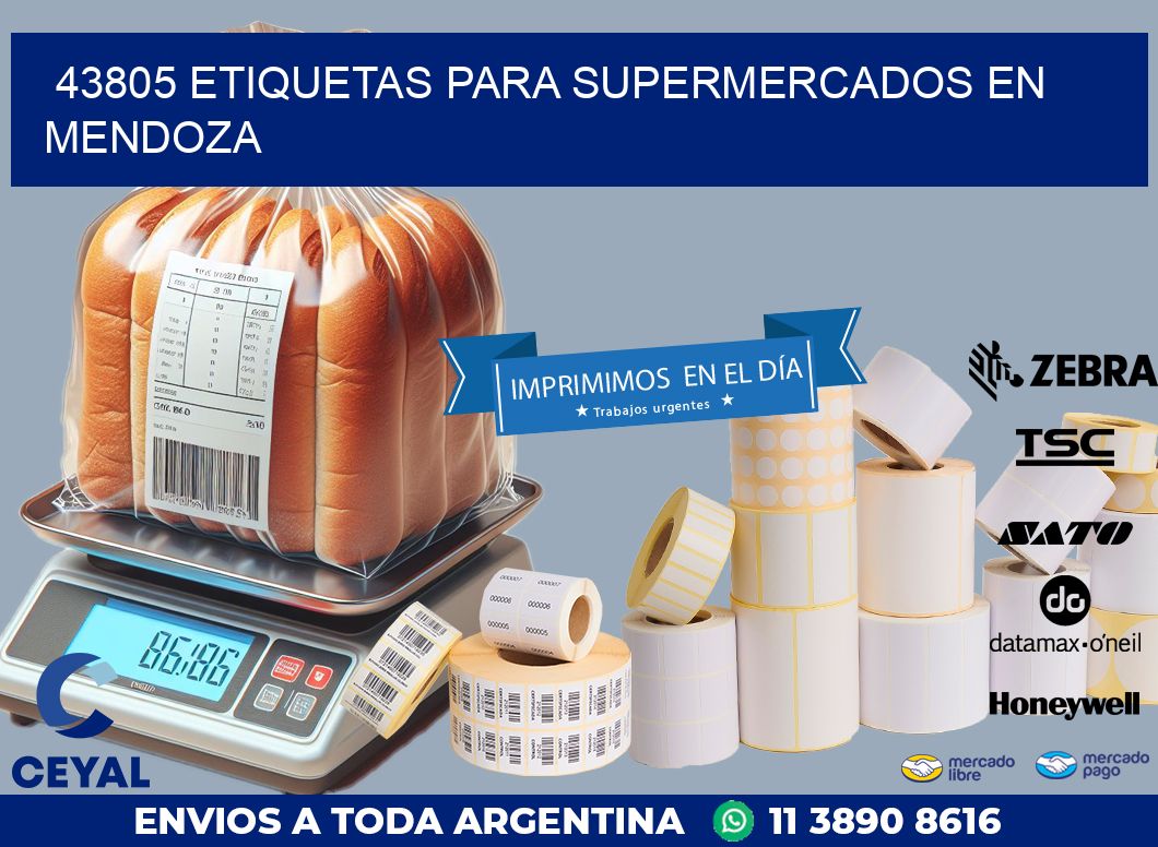 43805 ETIQUETAS PARA SUPERMERCADOS EN MENDOZA