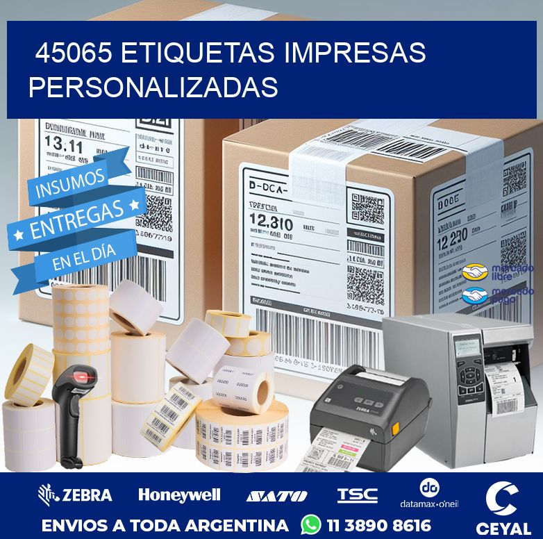 45065 ETIQUETAS IMPRESAS PERSONALIZADAS