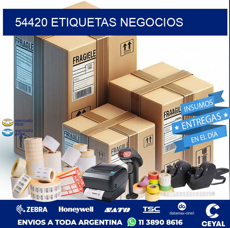 54420 ETIQUETAS NEGOCIOS