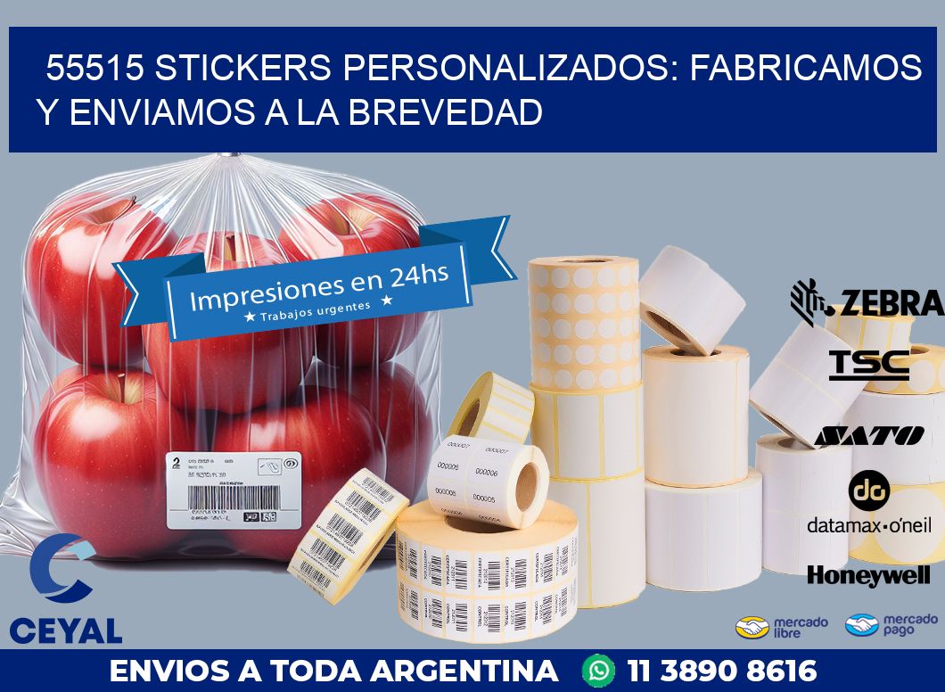 55515 STICKERS PERSONALIZADOS: FABRICAMOS Y ENVIAMOS A LA BREVEDAD