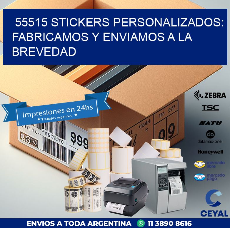 55515 STICKERS PERSONALIZADOS: FABRICAMOS Y ENVIAMOS A LA BREVEDAD