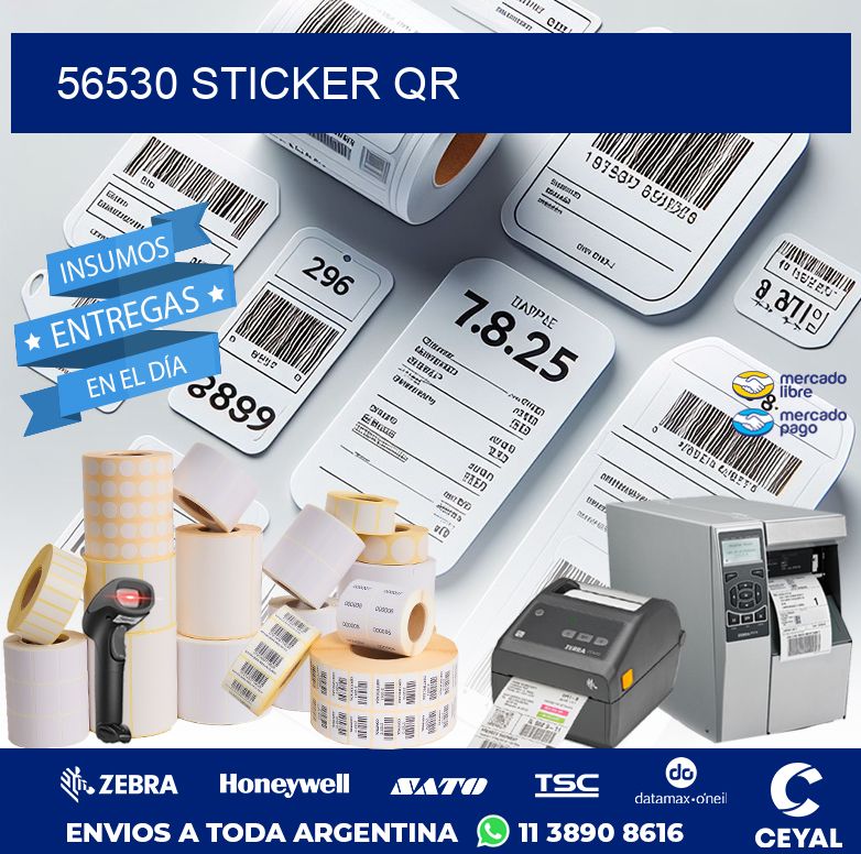 56530 STICKER QR