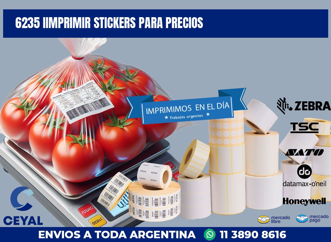 6235 IIMPRIMIR STICKERS PARA PRECIOS
