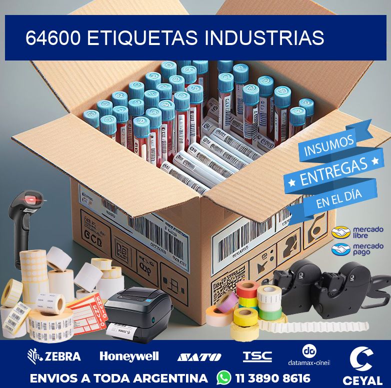 64600 ETIQUETAS INDUSTRIAS